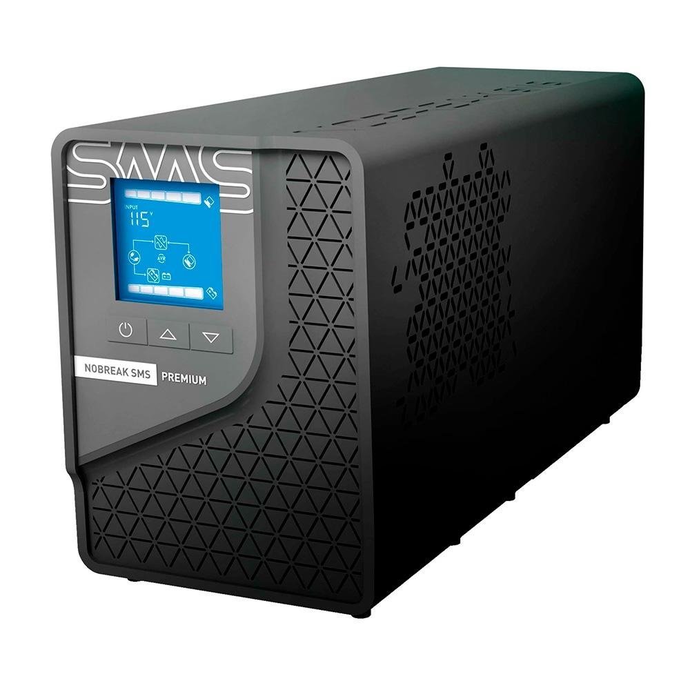 Nobreak SMS Premium Senoidal Puro, 1500VA, 8 Tomadas de Saída, WiFi, Entrada e Saida Bivolt Automatico - 0029501 - Imagem 2