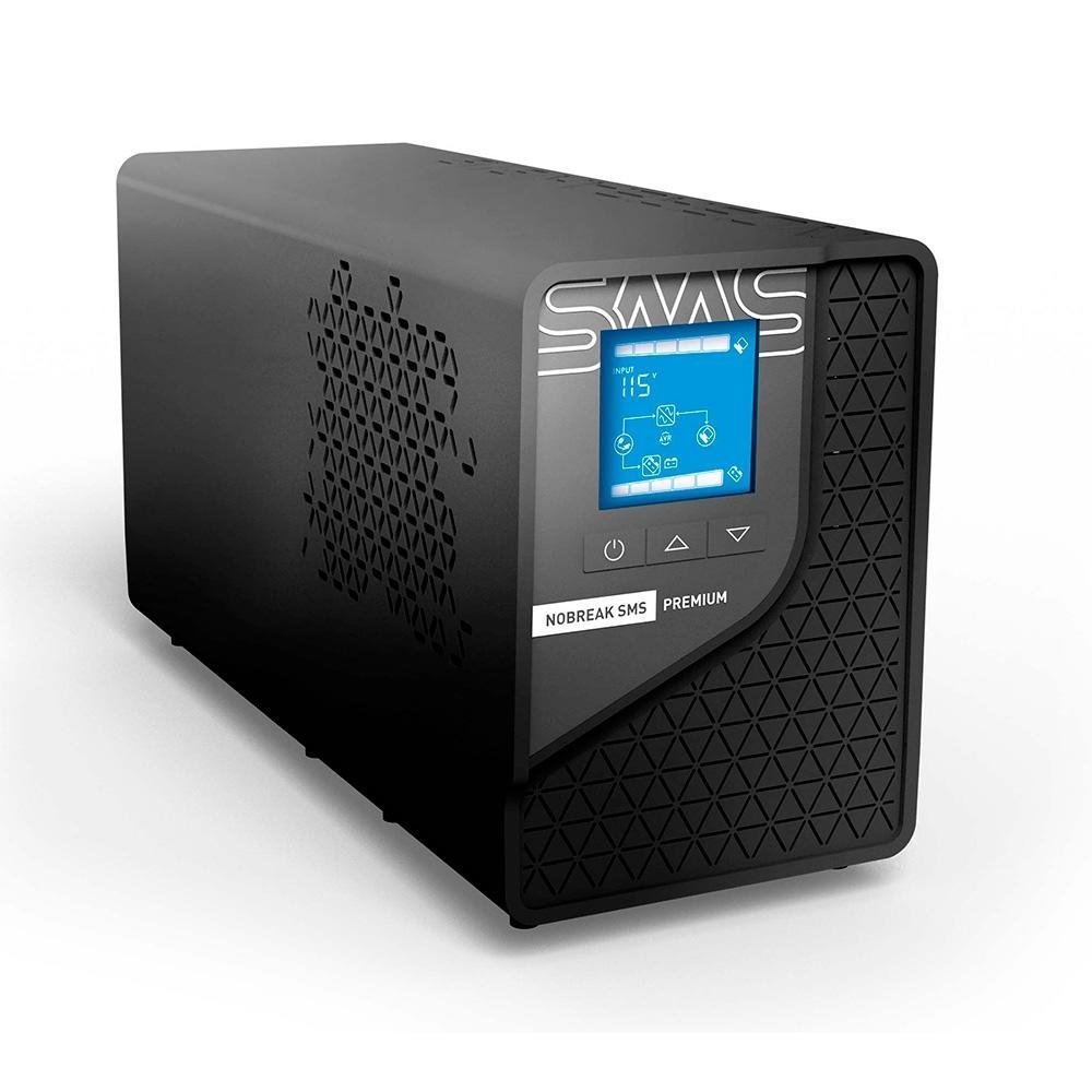 Nobreak SMS Premium Senoidal Puro, 1500VA, 8 Tomadas de Saída, WiFi, Entrada e Saida Bivolt Automatico - 0029501