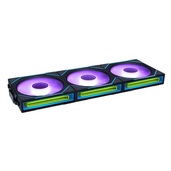 Cooler Fan Lian Li Uni Fan SL Infinity Wireless Reverse Blade Preto 120mm PWM ARGB - 12RSLIN1W1B - Imagem 3