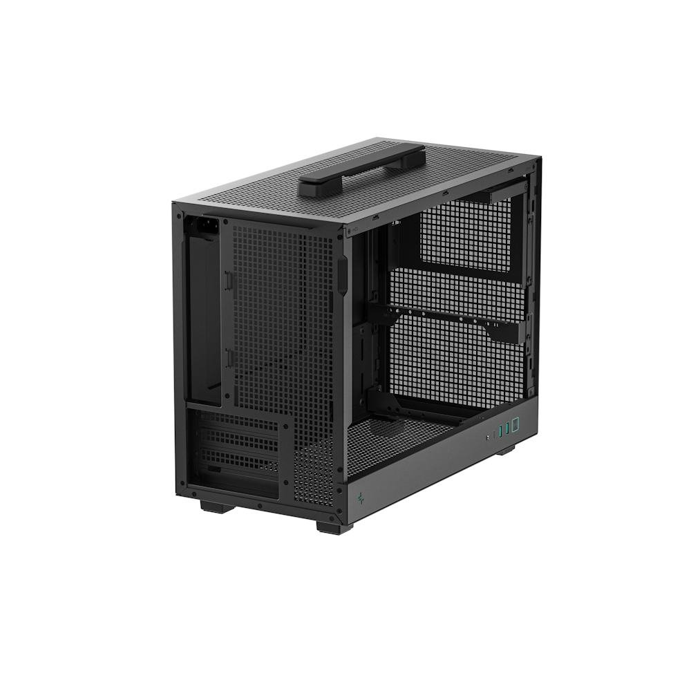 Gabinete Compacto DeepCool CH160 Plus Preto para Placa Mãe ITX e mATX - R-CH160-BKNGM0-G - Imagem 4