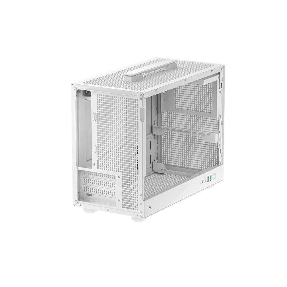 Gabinete Compacto DeepCool CH160 Plus Branco para Placa Mãe ITX e mATX - R-CH160-WHNGM0-G - Imagem 4