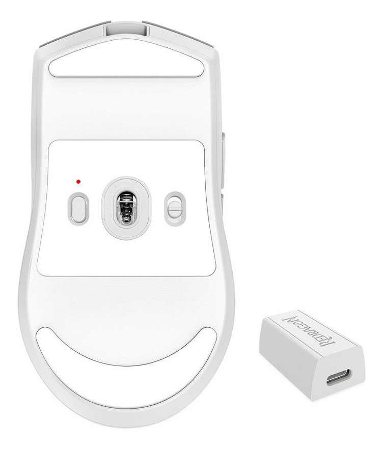 Mouse Gamer Redragon King Pro 4k Branco, Wireless, Bluetooth, 26000 DPI, 7 Botões, Polling Rate 4000hz, M916W-PRO-4K - Imagem 4