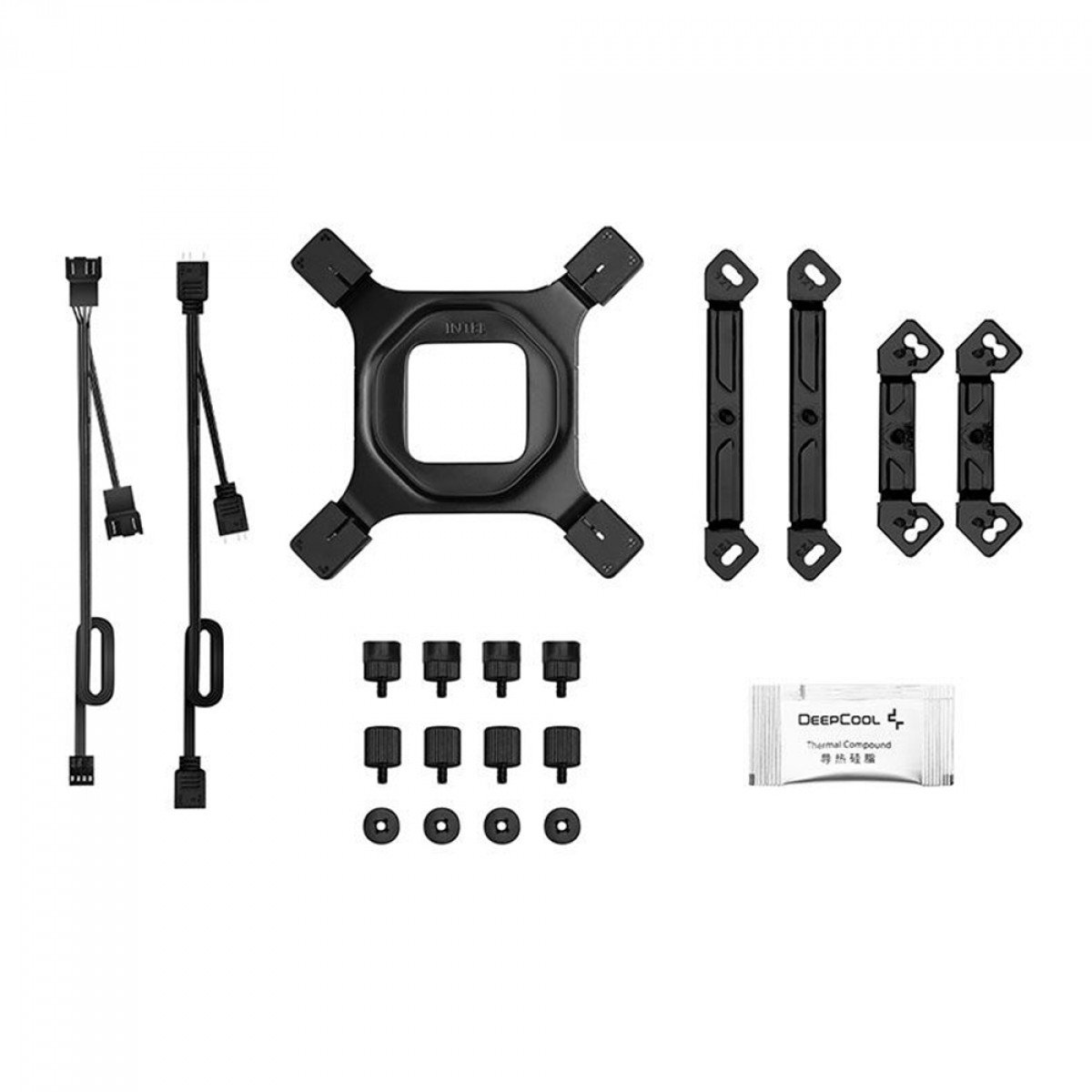 Cooler Para Processador DeepCool AG620 V2, ARGB, 120mm, Intel-AMD, Preto, R-AG620-BKAMMN-GJD - Imagem 6