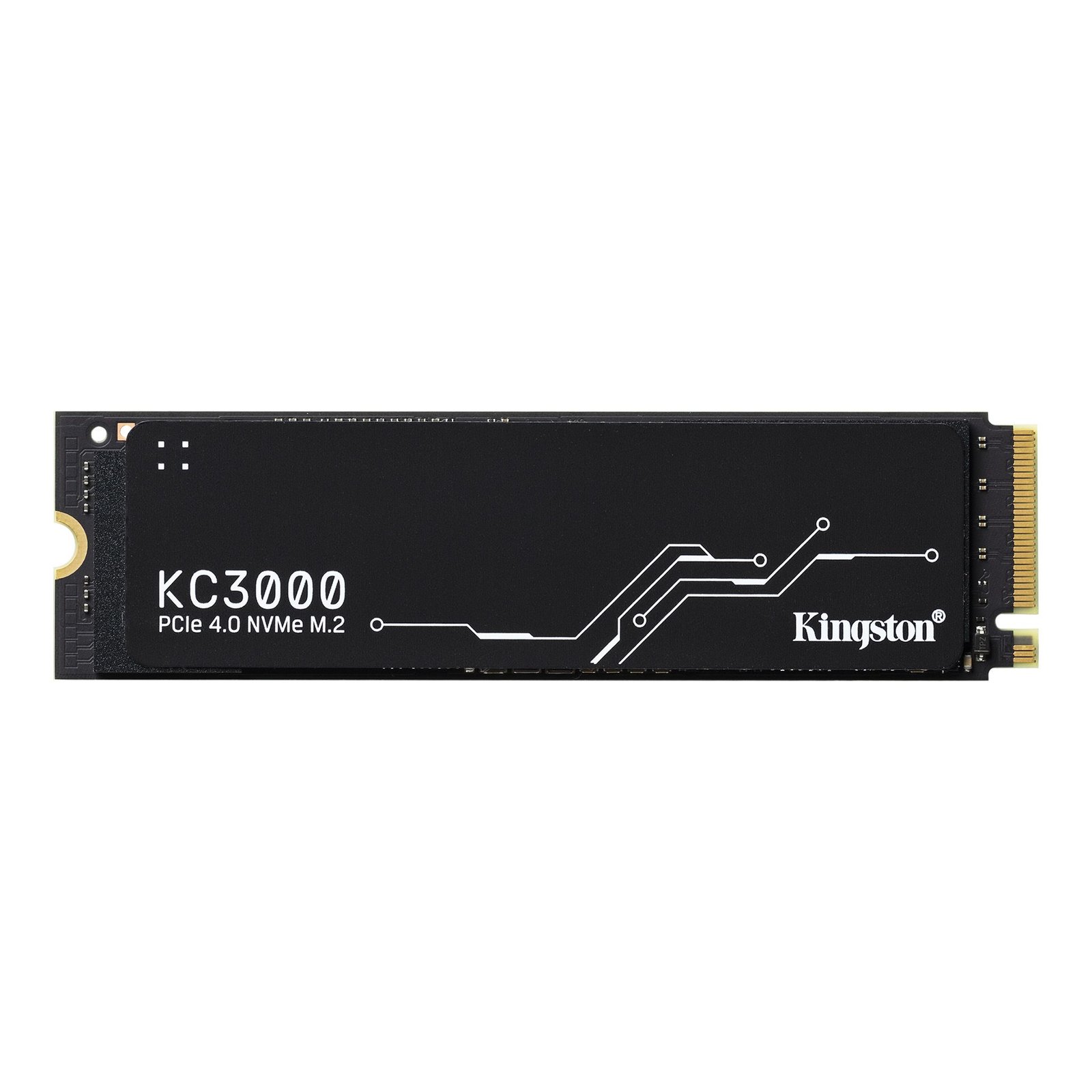 SSD Kingston KC3000 2TB, M.2 2280 NVMe, PCIe 4.0, PC e PS5, Leitura: 7000MB/s e Gravação: 7000MB/s - SKC3000D2048G - Imagem 2