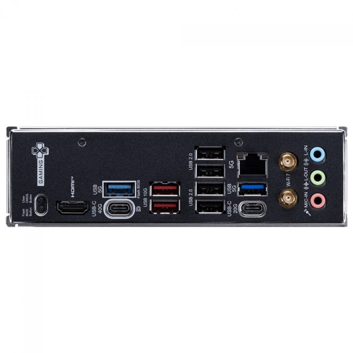 Placa Mãe MSI X870E Gaming PLUS WIFI 7 e Bluetooth, AMD AM5, ATX, 3x slots M2, 4x slots DDR5 - Imagem 5