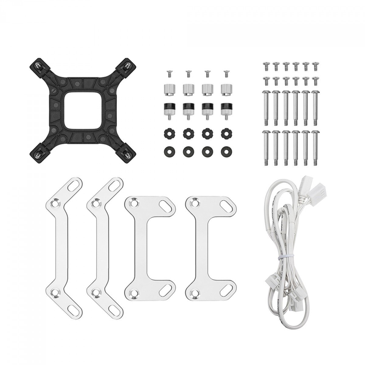 Water Cooler Deepcool LM360 WH, ARGB, 360mm, Display LCD IPS, Intel-AMD, Branco - R-LM360-WHDMMC-1 - Imagem 5