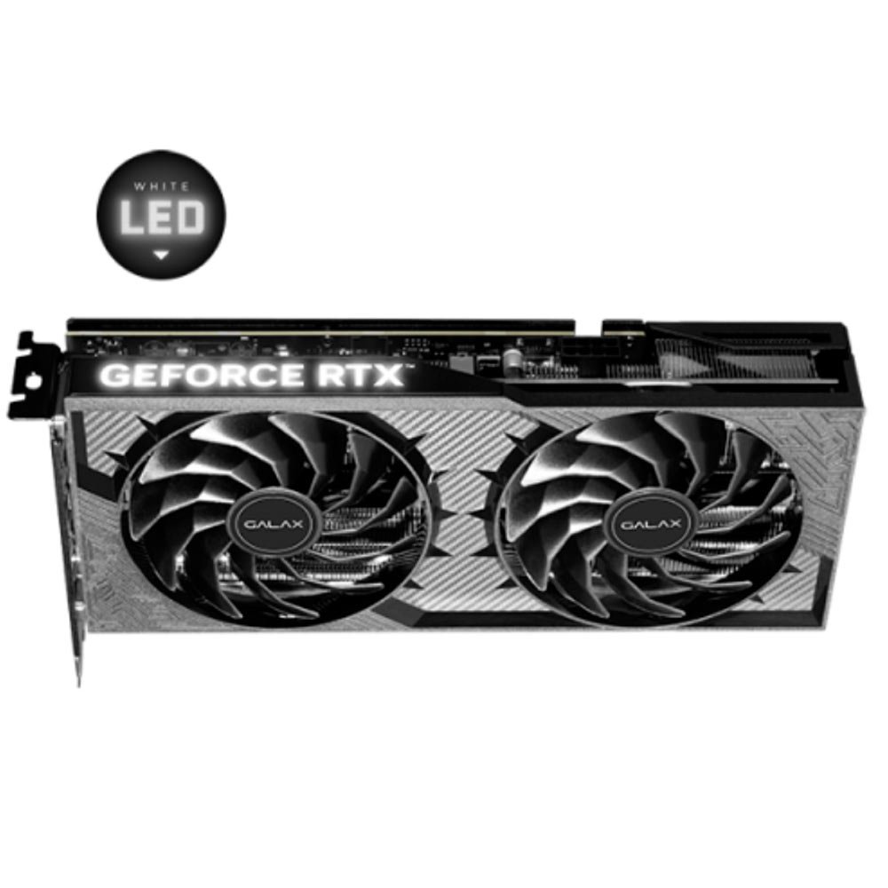 Placa de Video RTX 5060 Ti 8GB GALAX GeForce 1-Click OC Classic GDDR7, Ray Tracing, DLSS - 56ISN8MDABCC