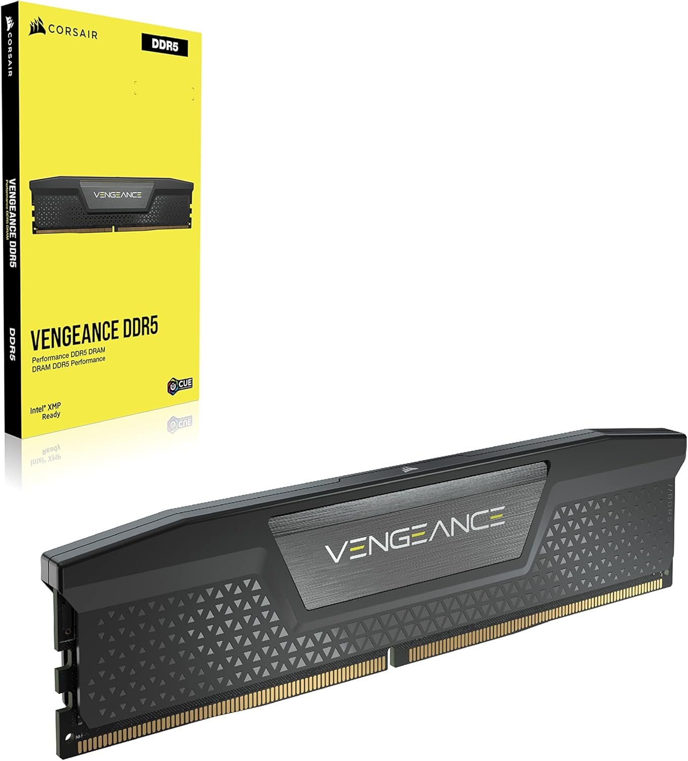 Memória RAM Corsair Vengeance, 32GB (2x16GB), 6000MHz, DDR5, CL40, Preta - CMK32GX5M2B6000C40