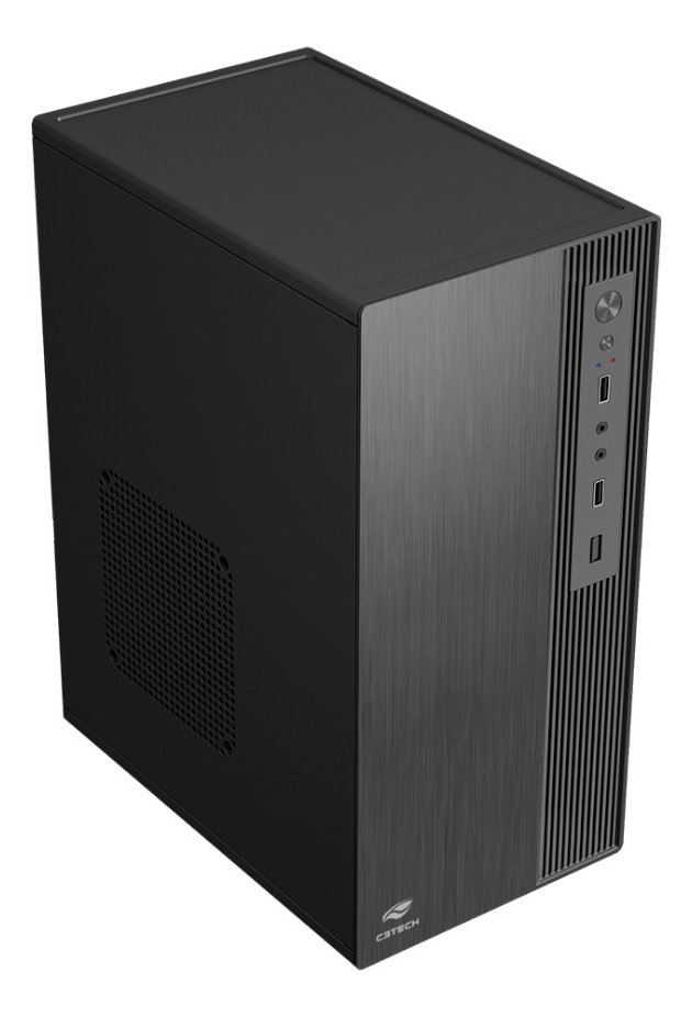 Gabinete Micro-atx C3tech Mt-37bk Com Fonte 200w