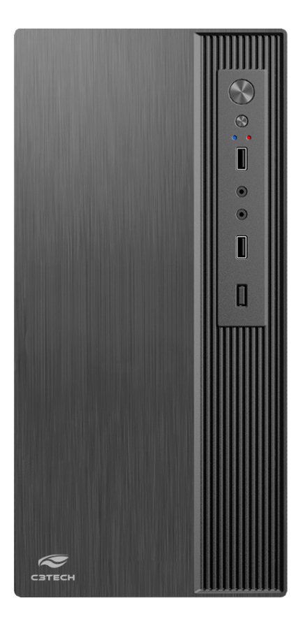 Gabinete Micro-atx C3tech Mt-37bk Com Fonte 200w - Imagem 2