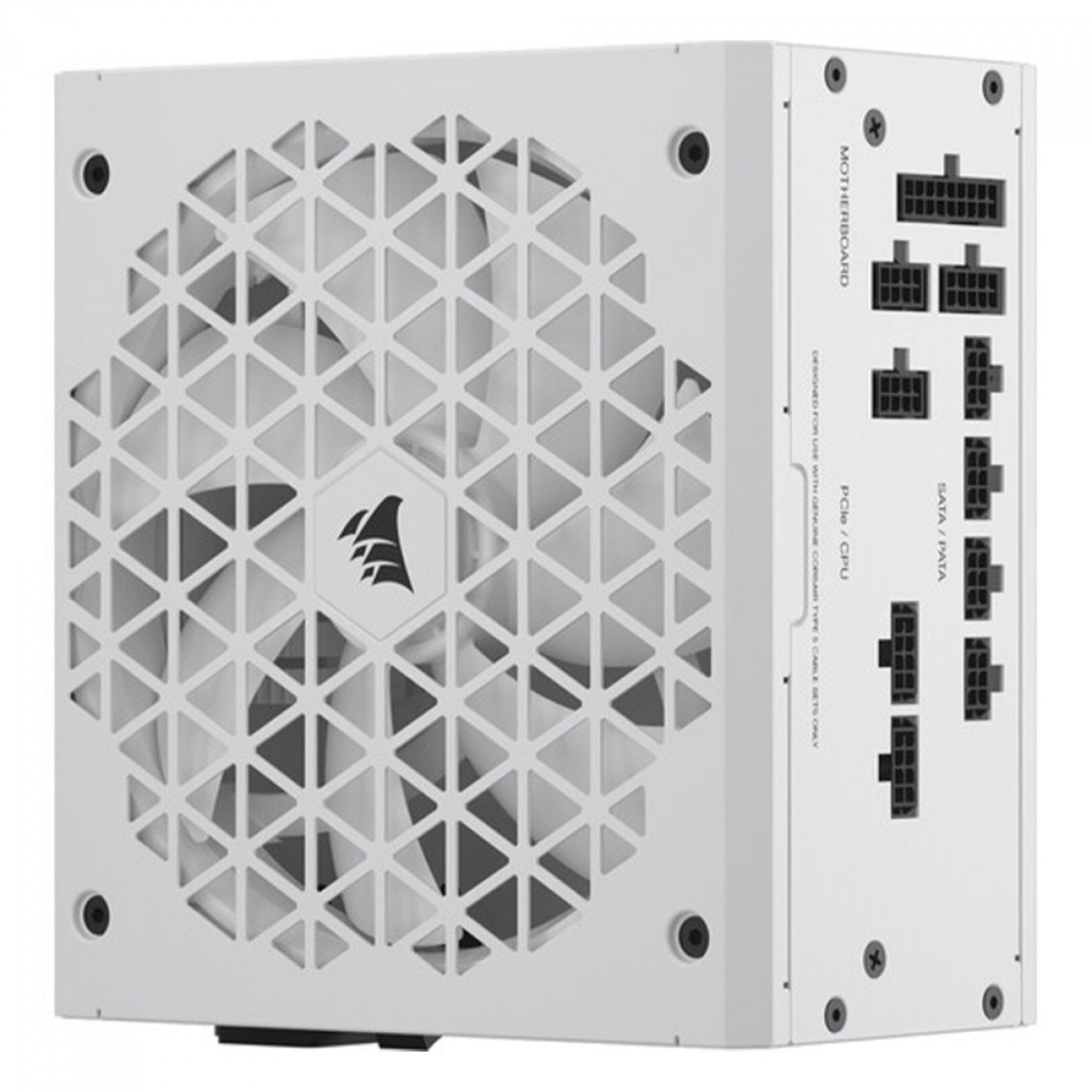 Fonte Corsair RM750x Shift White, 750W, 80 Plus Gold, Full Modular, ATX 3.1, PCIe 5.1, Branco, CP-9020273-BR - Imagem 3