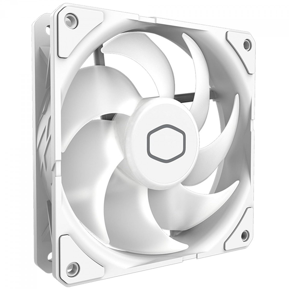 Kit Fan Com 3 Unidades Cooler Master SickleFlow Edge Branco, ARGB, 120mm, Com Controladora - MFX-B2DW-253P2-R2 - Imagem 4