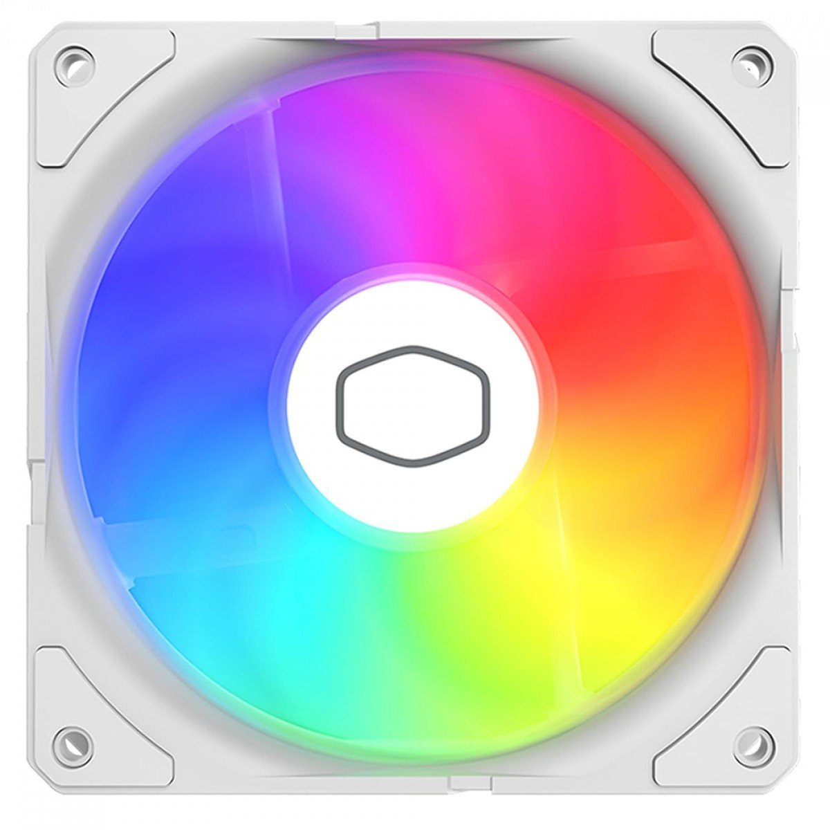 Kit Fan Com 3 Unidades Cooler Master SickleFlow Edge Branco, ARGB, 120mm, Com Controladora - MFX-B2DW-253P2-R2 - Imagem 2