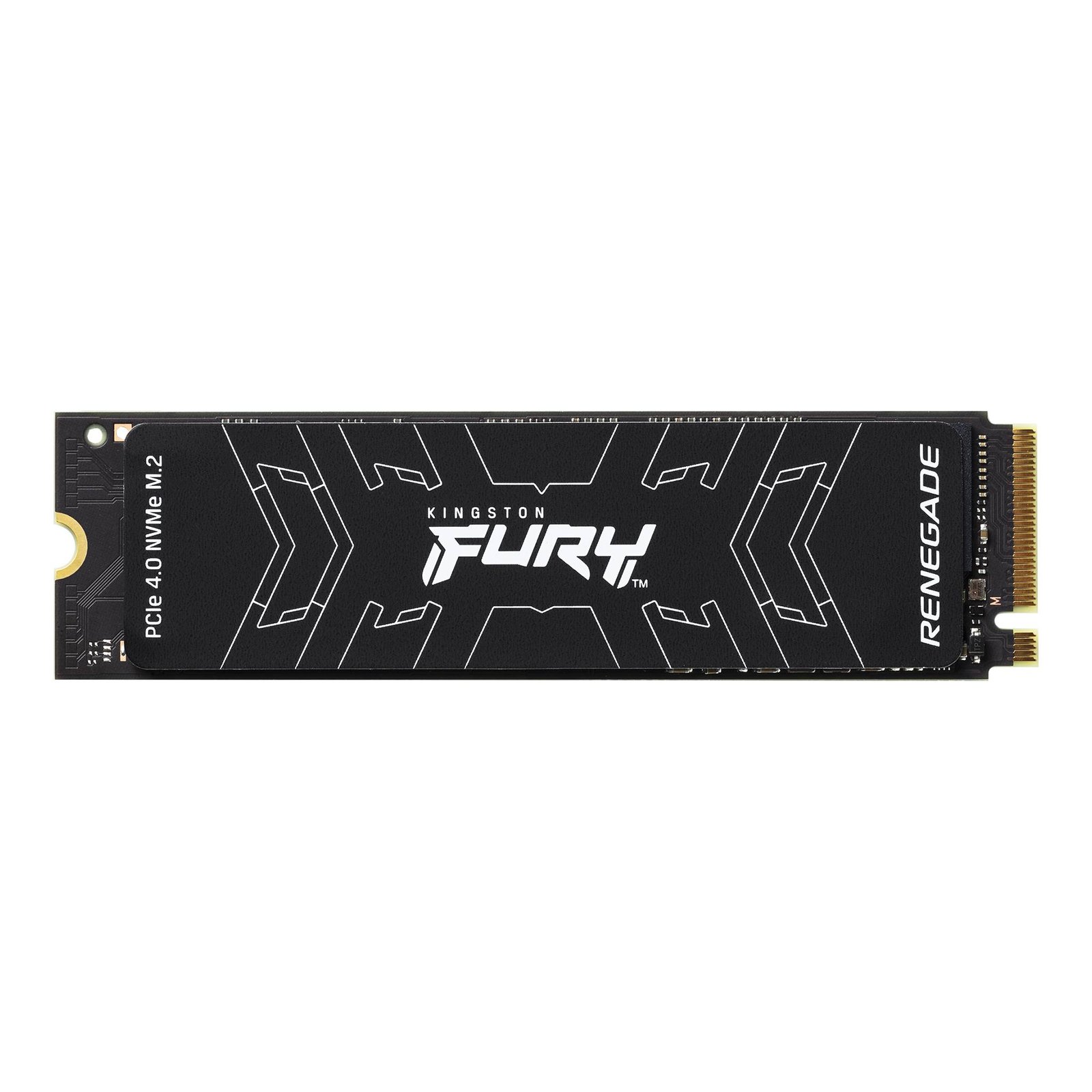 SSD 500 GB Kingston Fury Renegade, M.2 2280 PCIe, NVMe, Leitura: 7300MB/s e Gravação: 3900MB/s - SFYRS/500G - Imagem 2