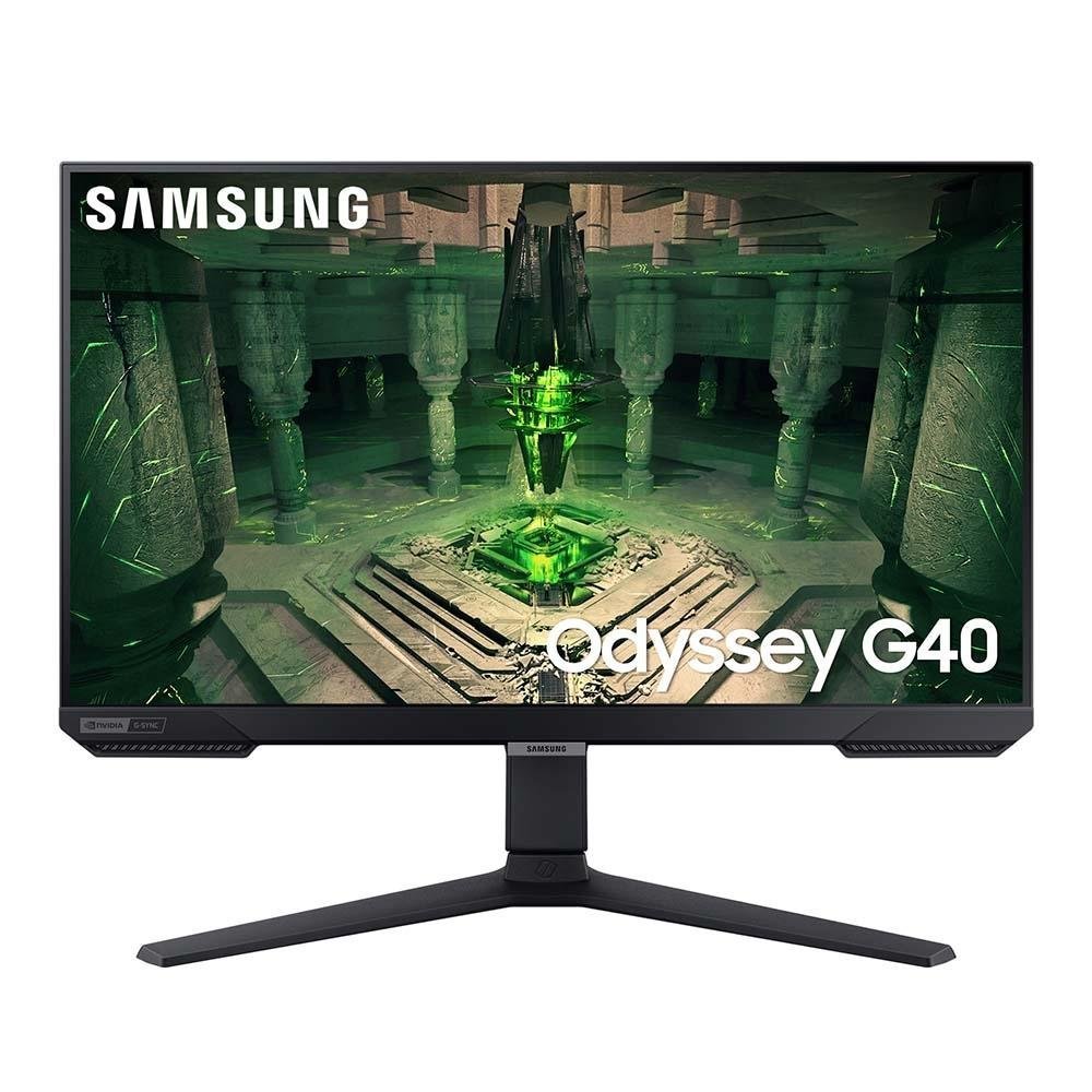 Monitor Gamer Samsung Odyssey G40 27 Full HD, IPS, 240Hz, 1ms, FreeSync Premium, HDR 10, 99% sRGB, VESA - LS27BG400ELMZD