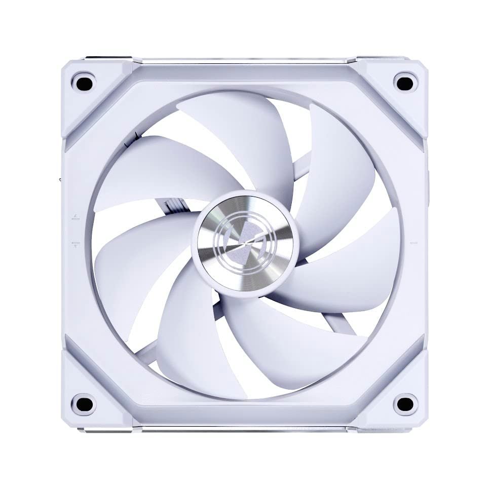 Cooler para Gabinete Lian Li Uni Fan SL 120 V2, 120mm, ARGB, Branca, 2000 RPM, 64 CFM - UF-SL120V2-1W - Imagem 4
