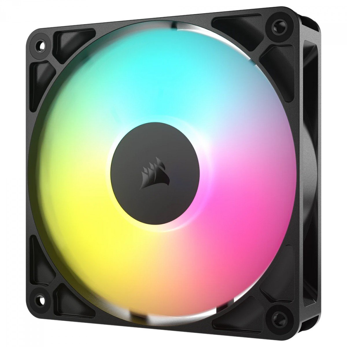 Kit Fan Com 3 Unidades Corsair RS120 ARGB, 120mm, PWM, Preto, CO-9050181-WW - Imagem 3