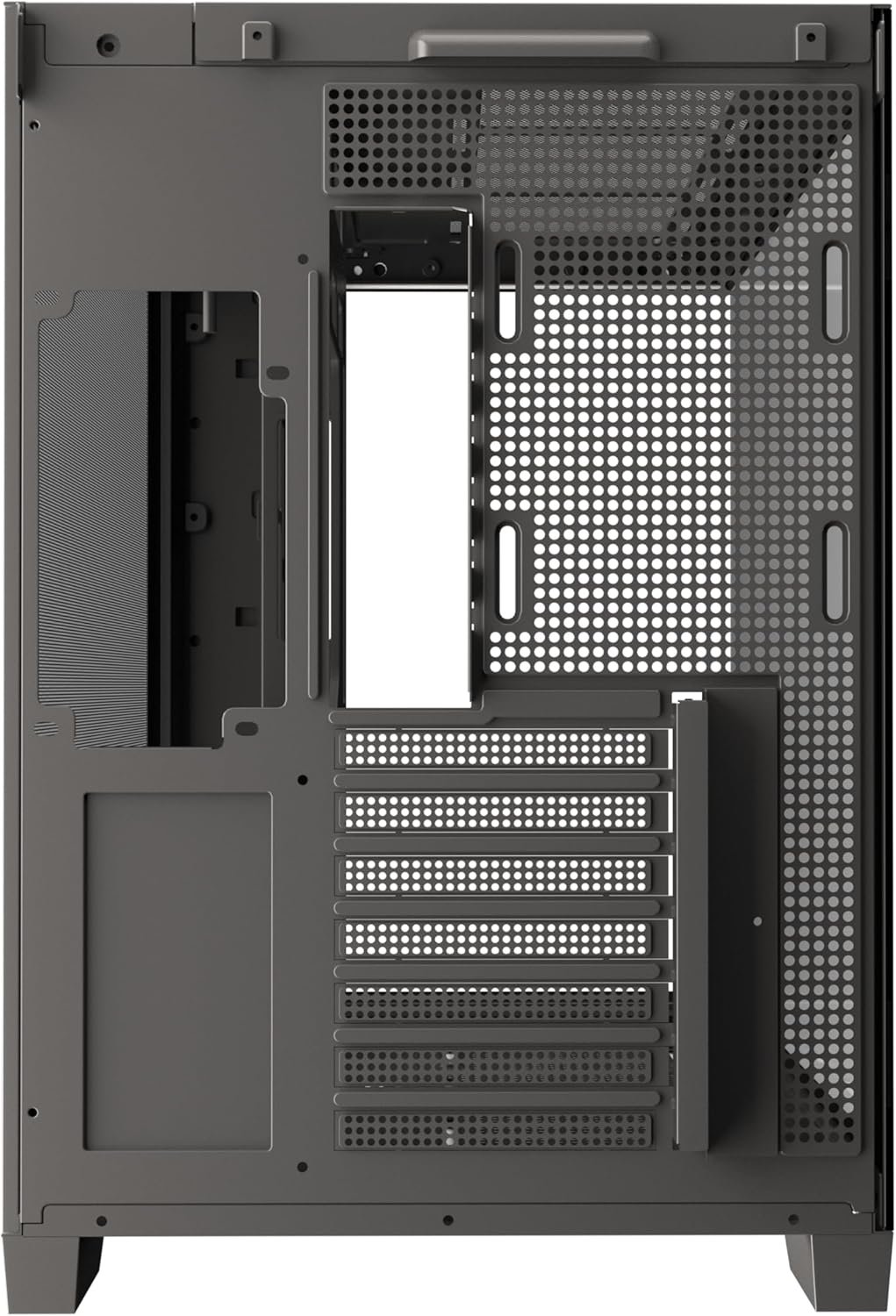 Gabinete Gamer Redragon Scalpel ARGB Preto ATX Aquário com Fita de LED Sem Fans USB 3.0 GC-628 - Imagem 4