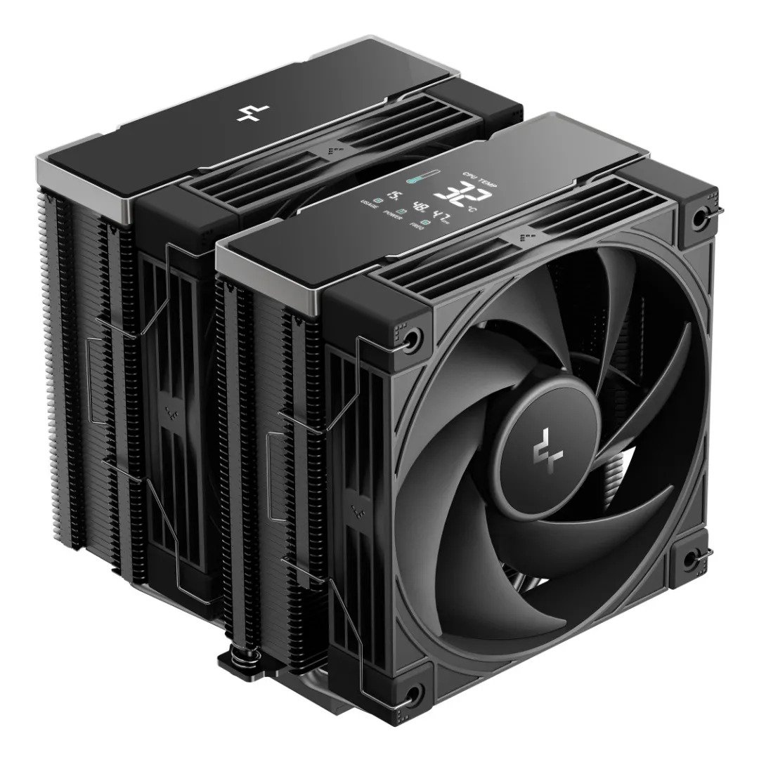 Cooler para Processador DeepCool AK620 G2 NYX DIGITAL Black, 120mm, Intel-AMD, Torre Dupla - R-AK620G2-BKNNMN-GJD-1 - Imagem 2