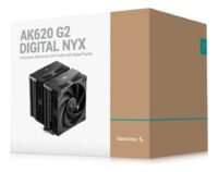 Cooler para Processador DeepCool AK620 G2 NYX DIGITAL Black, 120mm, Intel-AMD, Torre Dupla - R-AK620G2-BKNNMN-GJD-1