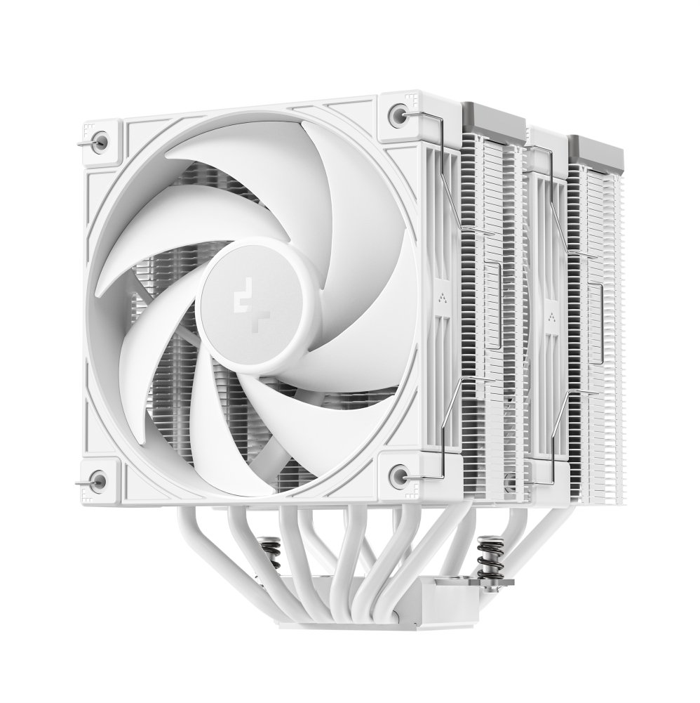 Cooler para Processador DeepCool AK620 G2 Wood White 120mm, Intel-AMD, Torre Dupla - R-AK620G2-WHNNMN-GJD - Imagem 3