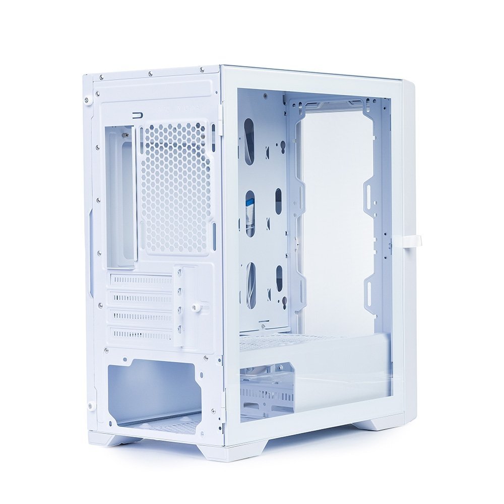 Gabinete Gamer Round5 Astra, Mini Tower, M-ATX, Lateral Vidro, Branco, SEM FANS - R5-ASTRA-W-2186 - Imagem 3