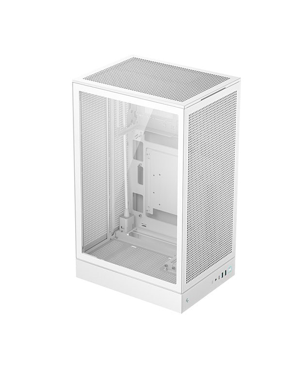Gabinete Compacto DeepCool CH270 Branco para Placa Mãe mATX, Mini Tower - R-CH270-WHNGM0-G-1