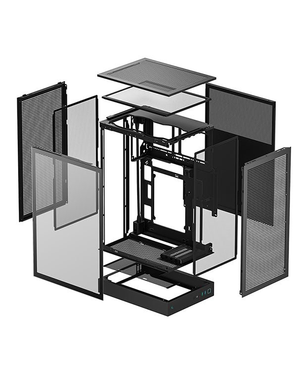 Gabinete Compacto DeepCool CH270 Preto para Placa Mãe mATX, Mini Tower - R-CH270-BKNGM0-G-1 - Imagem 5
