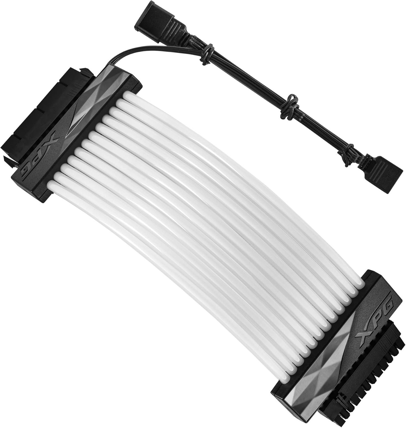 Cabo Extensor Sleeved XPG Prime, ARGB, 24 Pin-MB, ARGBEXCABLE-MB-BKCWW - Imagem 2