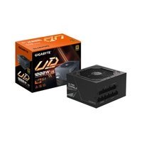 Fonte Gigabyte UD1000GM PG5 V2, 1000W ATX 3.1, PCIE 5.1, 80 PLUS Gold, Modular, PFC Ativo, Preto