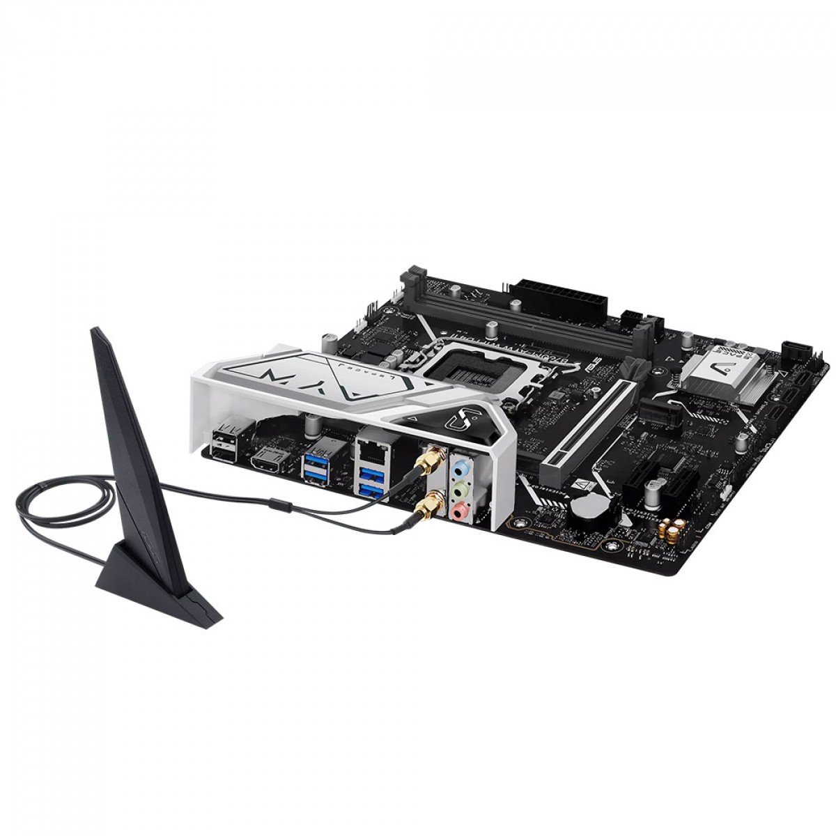 Placa Mãe Asus B760M-AYW WIFI D4 II, Intel LGA 1700, mATX, DDR4 - Imagem 4