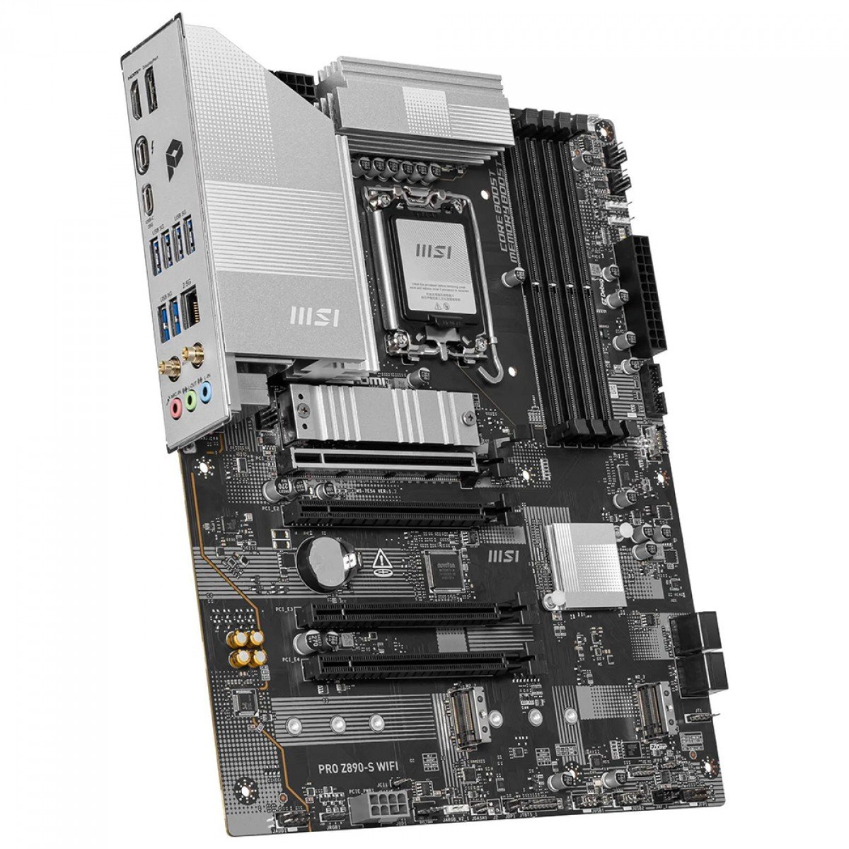 Placa Mãe MSI PRO Z890-S WIFI 7 e Bluetooth, Intel LGA 1851, ATX, DDR5 - Imagem 3