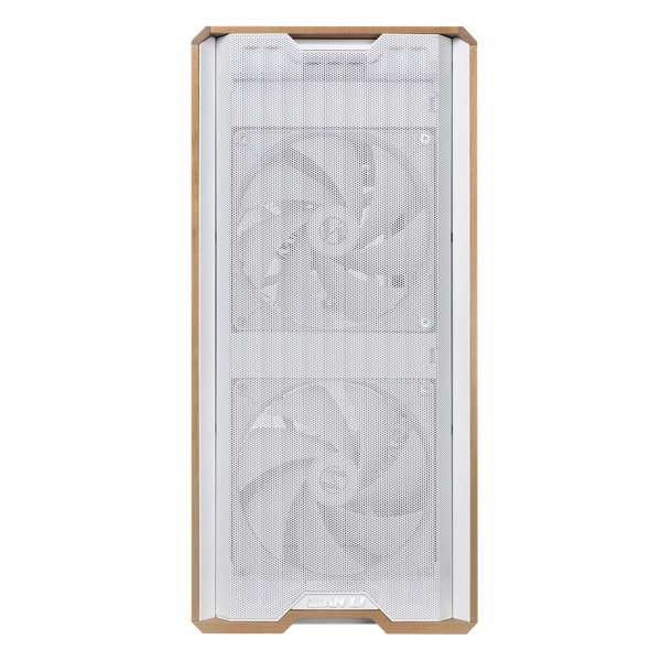 Gabinete Lian Li Lancool 217 Wood Edtion, Mid Tower, ATX, Vidro Temperado, Com 3 Fans, Branco - Imagem 5