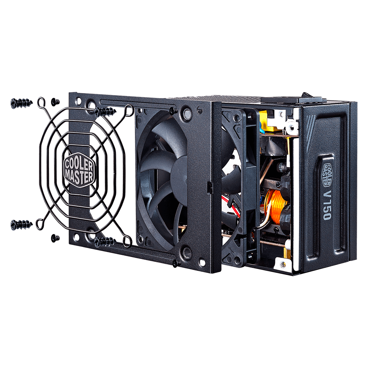 Fonte Cooler Master V750 SFX Gold, 750W, Full Modular, 80 Plus Gold + Cabo PCIe 5.1 12VHPWR, Preto - MPY-7501-SFHAGV-WO - Imagem 9