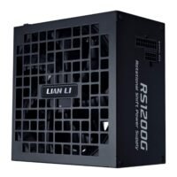 Fonte Lian Li RS 1200W, 80 Plus Gold, ATX 3.1, PFC Ativo, Full Modular, Cabos Sleeveds e Hub USB
