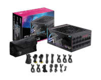 Fonte 1300W MSI PRO Ai1300TS PCIE5 80 Plus Platinum, Full Modular com Cabos Sleeved, ATX 3.1 PCIe 5.1 Ready